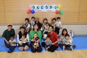 たんぽぽひろば運動会集合写真