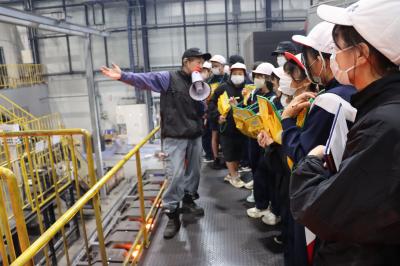 福田小学校ソーカ見学1