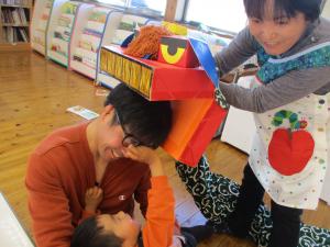 獅子舞の登場！