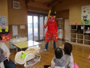 鬼役のお父さん