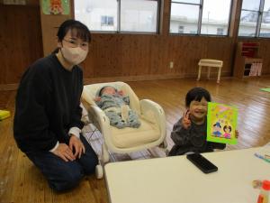 お雛様、上手にできました！