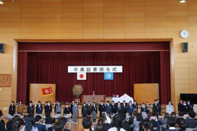 小学校卒業式3