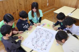 新地児童クラブでの特別授業