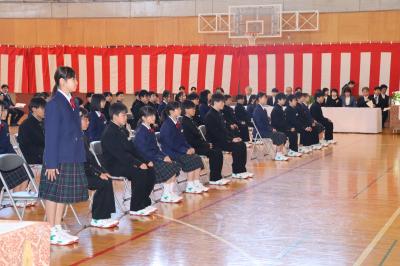 尚英中入学式