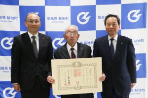 伝達式の様子