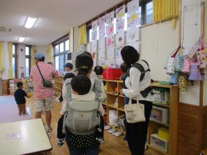保育室内を見学！