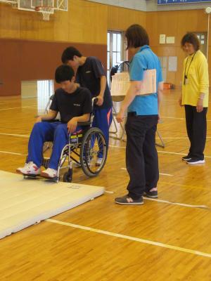 車いす体験
