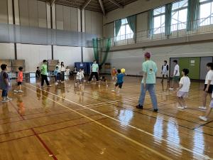 福田児童クラブでの特別授業の様子