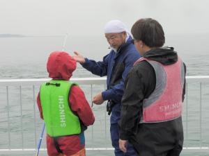 釣り体験②